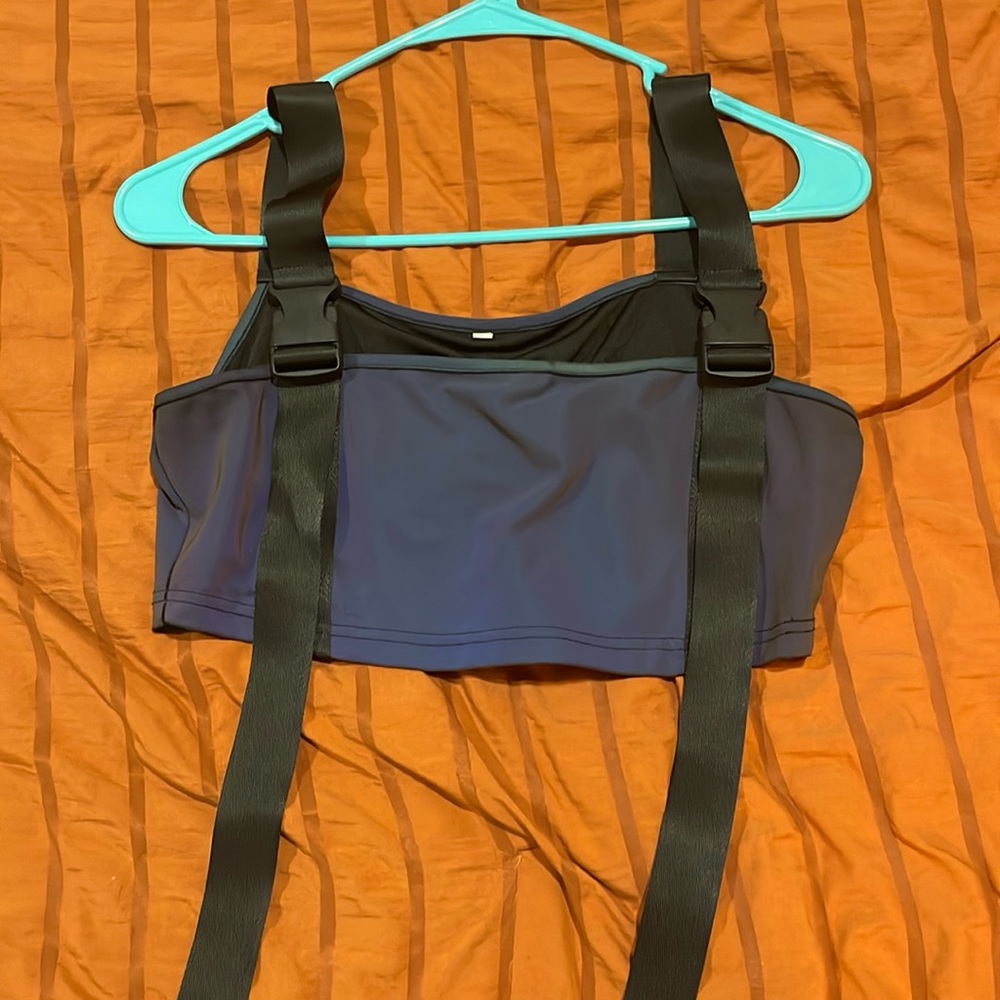 Reflective crop top